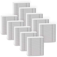 10-Pack Filter Ersättning för 105 Essential Series för 104 Vac, 105 Vac, 105 Combo, Q0120, Q0110,