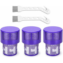 3 Pack V10 Filters Compatible with , Replaces 969082-01,Washable Filters, Fits V10 Absolute, Animal, , SV12 and SV27