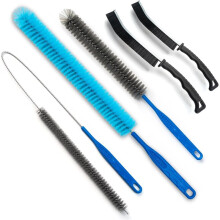 Dryer Vent Cleaner Kit Long Dryer Vent Cleaning Brush Dryer Lint Cleaner Remover Refrigerator Long Coil Cleaning Kit