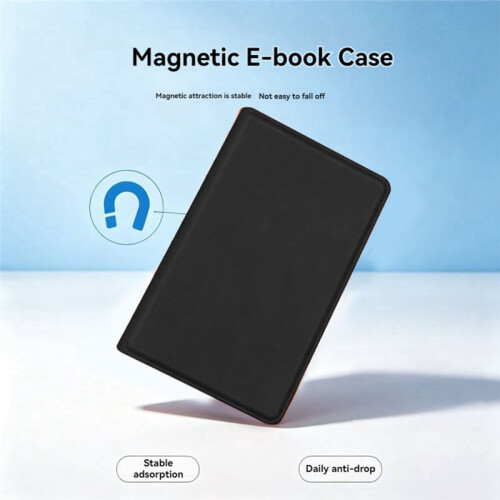 For XTEINK X4pro Magnetic Protective Case for E-Reader Anti-Fall Shockproof Cover Electronic Book Case Shell Black 1