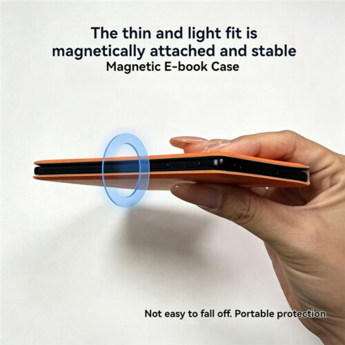 For XTEINK X4pro Magnetic Protective Case for E-Reader Anti-Fall Shockproof Cover Electronic Book Case Shell Black 2