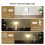 Motion Sensor Light Led Usb TYPE-C Charging Square Lamp for Bedroom Kitchen Stair Hallway Wardrobe Cupboard Lighting2pc 4