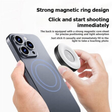 Magnetic Selfie Light Smartphone Magnetic Fill Light Pocket Clip- Selfie Light 2500K-9000K Dimmable B