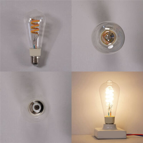 2-Pack WiFi Tuya  Bulb RGB Color Changing & Tunable White WiFi E26 LED