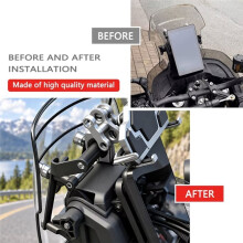 Motorcycle Accessories GPS Phone Holder Stand Navigation Extension Bracket for 1000MTX 1000MT-X MTX1000 2026