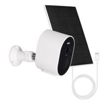 4MP WiFi Camera Outdoor Solar Battery Solar Powered Security Camera with AI Motion Detection, 2-Way Audio, Night Vision