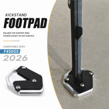 Motorcycle Parking Kickstand Extender Foot Side Stand Pad Support Plate for F 450 GS F450GS F 450GS 2026