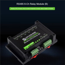 Waveshare Modbus RTU Relay (B) Module RS485 Interface Industrial Relay Board Multiple Isolation Protection Circuits