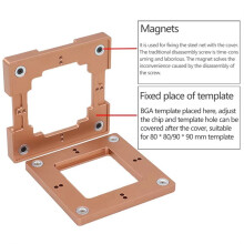 BGA Planting Table Quick Positioning with Magnetic Planting Table Chip Repair Tool with Locking Pin