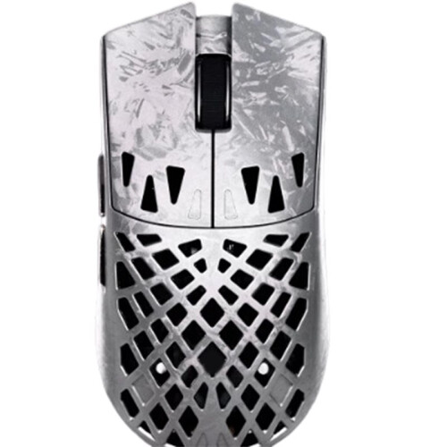 Mouse Composite Carbon Fibre Wireless  Hollow-Out Gaming Mouse PAW 3955MASTER 48g  Silver