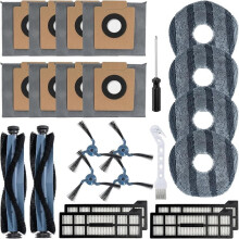 Accessoires voor X10 Pro Omni Stofzuiger voor Mop Pads - X10 Pro Omni Stofzakken, Hoofdborstel, HEPA Filter, Mop Pads