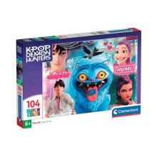 Clementoni - K-Pop Demon Hunters - 104 Piece Puzzle - Children's Puzzle - For Ages 6 and Up - Juni - Rumi - Netflix