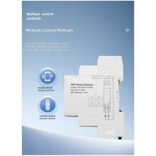Tuya WiFi  Dimmer 2,4 GHz AC 100-240 V App Echtzeitüberwachung DIN-Schienen--WiFi-Dimmer