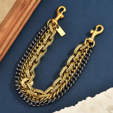 (Style 1) Metal Bag Classic Chain With Pendant Detailing For Enhancement Fashion Handbag