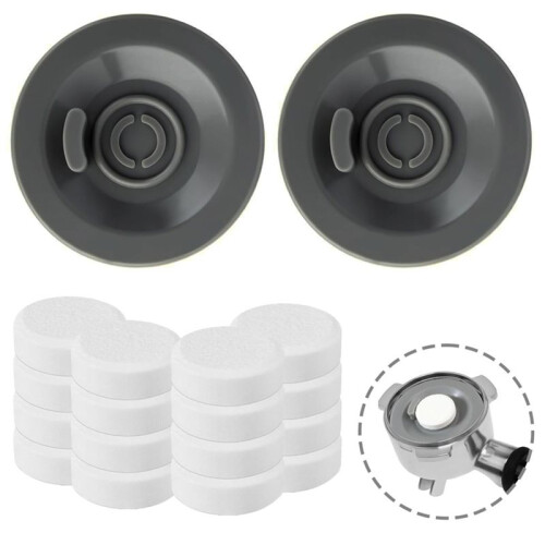 16PCS Cleaning Tablets + 2PCS 53mm Disc Use During the Machine'S Cleaning Program to Help Prevent Clogs