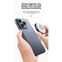 Magnetic Selfie Light Smartphone Magnetic Fill Light Pocket Clip- Selfie Light 2500K-9000K Dimmable B