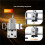For  A1/A1  2nd Gen Ceramic Heating Base Hotend Replacement Part 3D Printer Accessories Replacement Parts 6