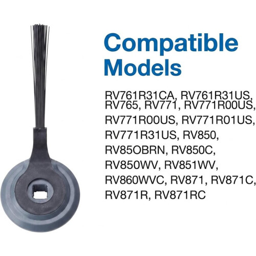 4-Pack Replacement Side Brushes for  ION Robot Vacuum Part 1171FK870 1