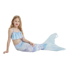 (Style 1,Kid 130cm)Mermaid Tail Girl Swimsuit With Quickdry Polyester Material For Activities Water