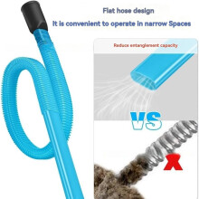 Kit Nettoyage pour Conduit Sécheuse: Tuyau D'Aspirateur Flexible Universel Compatible avec Plupart Aspirateurs,Nettoyage en Profondeur Conduits