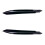 For - 5 Series G30 M-Tech 525I 530I 540I 2017+ Rear Bumper Lip Angle Diffuser Splitter Spoiler Protector Bright Black 2