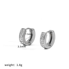(Style F) Stainless Geometric Steel Earrings Women Quality Coating Outings Jewelry Work