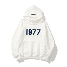 (White, S) With Oversized Hoodie Long Sleeves And Tapered Fit For Street Youth Fashion