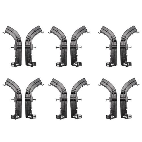 12x Car Front Bumper Bracket 68024343AD 68024342AD for  Challenger 2008-2020