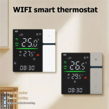 Wifi Thermostaat Warmteregelaar Bedraad Batterij Vloerverwarming Ovencontroller Waterpompvergrendeling Kinderen Boiler A