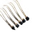 Titan Black Irregular Crystal Pendant With Silver Plating Pendant Crafting For 6