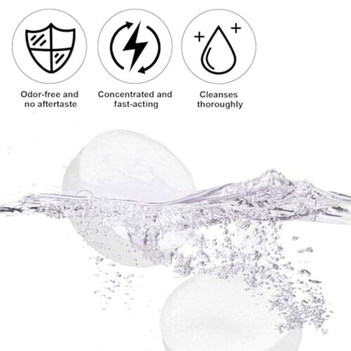 16PCS Cleaning Tablets + 2PCS 53mm Disc Use During the Machine'S Cleaning Program to Help Prevent Clogs 1