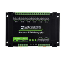 Waveshare Modbus RTU Relay (B) Module RS485 Interface Industrial Relay Board Multiple Isolation Protection Circuits