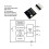 VEML6035 Ambient Light Sensor Module I2C 16-Bit Light Intensity Meter for  Home Auto Dimming  DIY 6