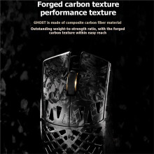 Mouse Composite Carbon Fibre Wireless Hollow-Out Gaming Mouse PAW 3955MASTER 48g Black