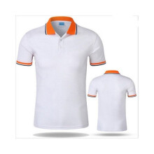 (White, 3XL) Shirt Polo T Shirt For Work Men Women Short Sleeve Quickdry Breathable Uniforms