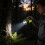 (Green Side Light)Black Lumen Rechargeable Flashlight Lateral Light Outdoor Emergency Use Tactical 7