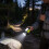 (Green Side Light)Black Lumen Rechargeable Flashlight Lateral Light Outdoor Emergency Use Tactical 10