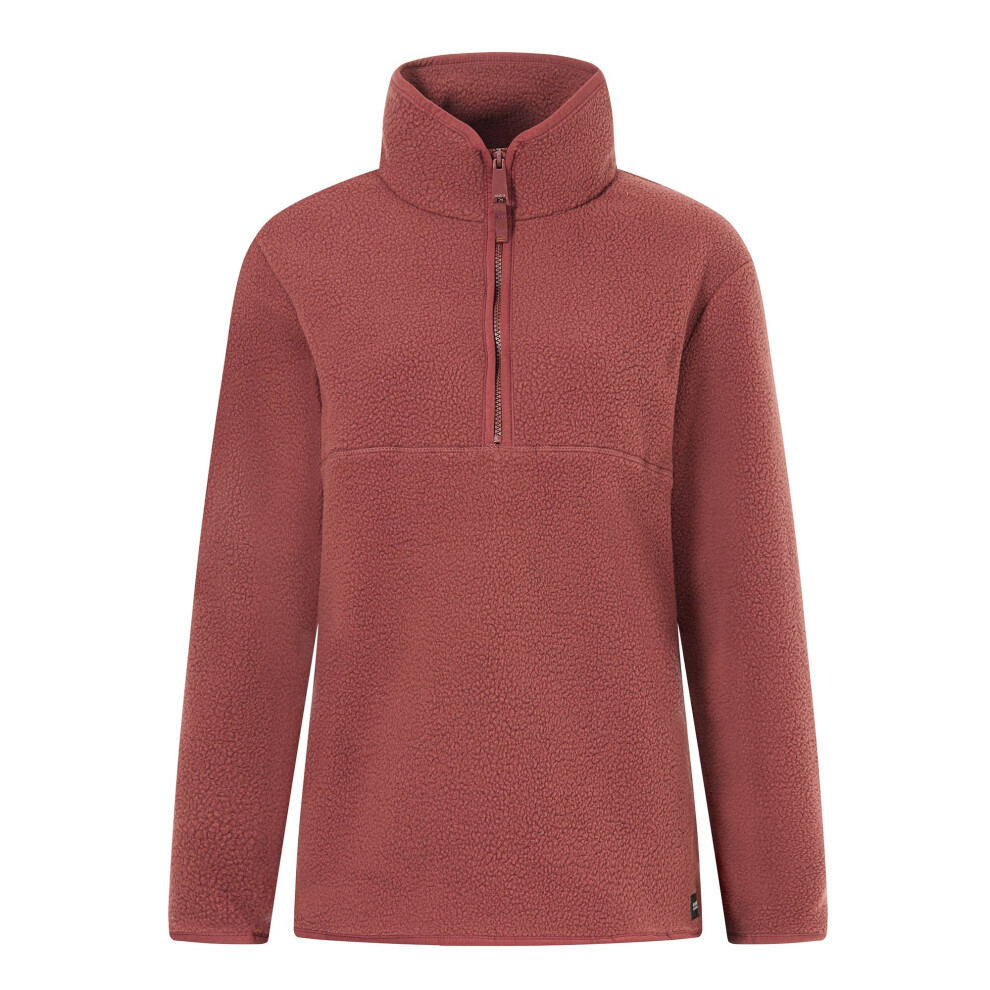 Regatta (8 Uk, Dark Cherry) Womens/Ladies Frankie Borg Half Zip Fleece
