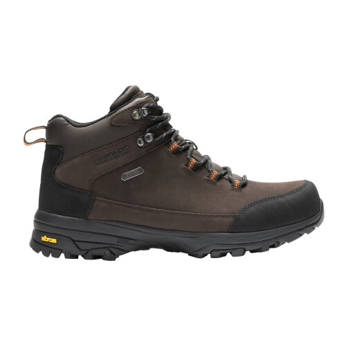 Regatta (6 UK, Peat) Regatta Mens Burrell Leather Walking Boots