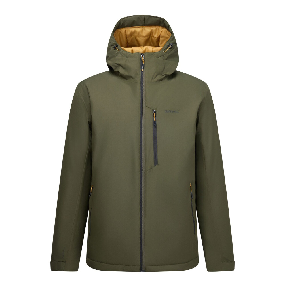 Regatta Men's Tan Allston Waterproof Jacket - Size Regular/36 - Image 3