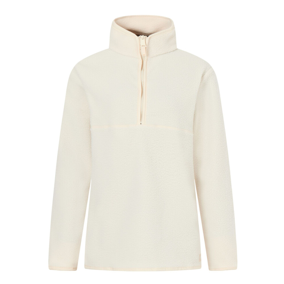 Regatta (8 Uk, Light Vanilla) Womens/Ladies Frankie Borg Half Zip Fleece
