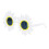 Smiffys Daisy Party Novelty Glasses 1