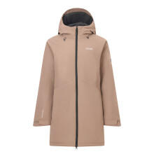 (8 UK, Mocha) Regatta Womens/Ladies Mabrie Insulated Waterproof Jacket