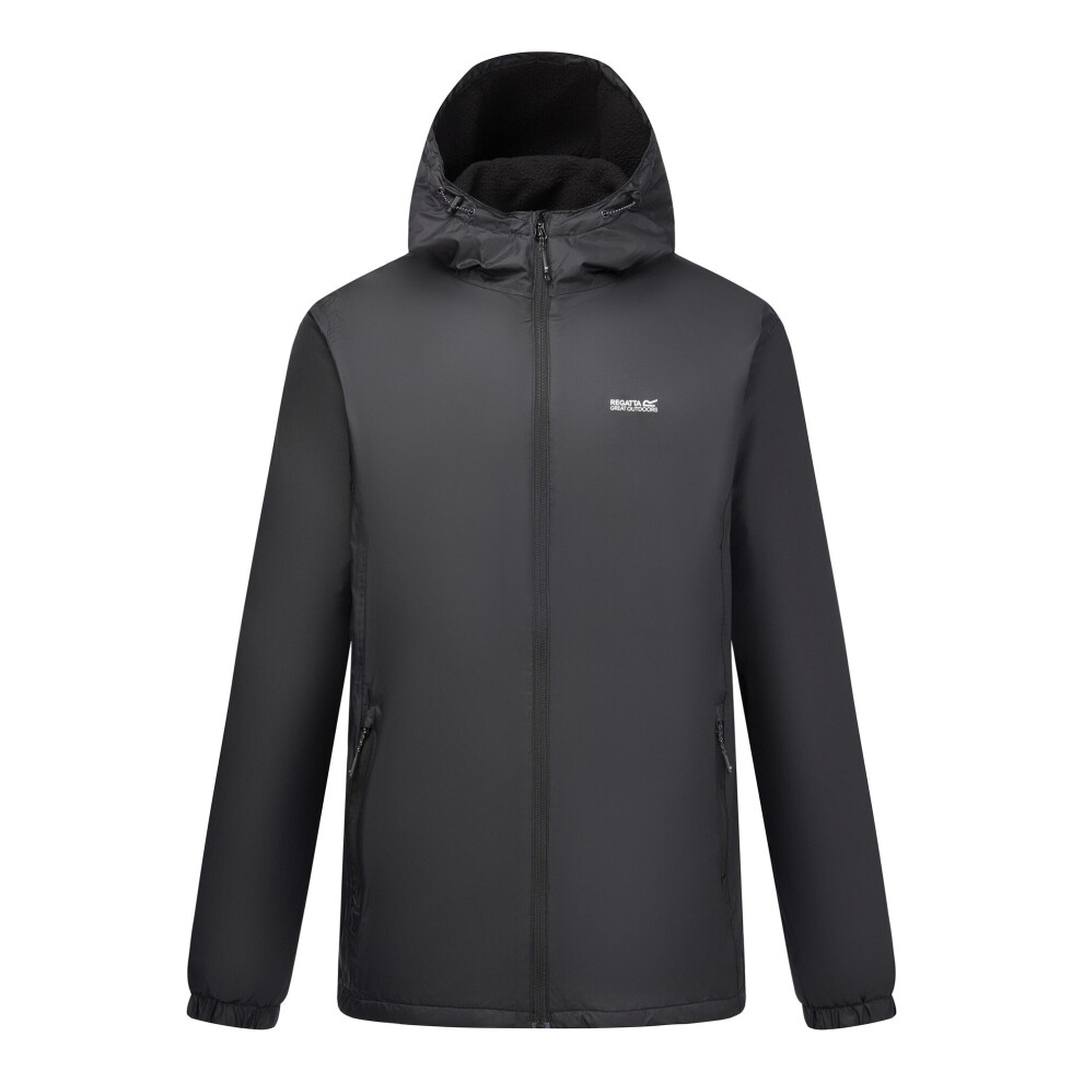 Regatta Men's Grey Kybre Fleece Lined Jacket - Size 40/Regular - Image 3