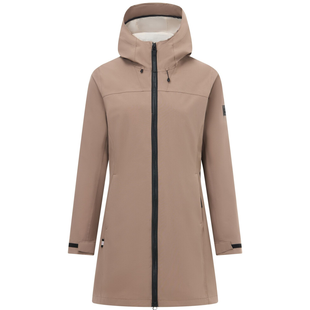 Regatta Women's Light / Denbury 3 In 1 Jacket - Mocha/ Vanilla - 8 Uk - Mocha/ Vanilla - 100% Recycled Polyester - Image 2