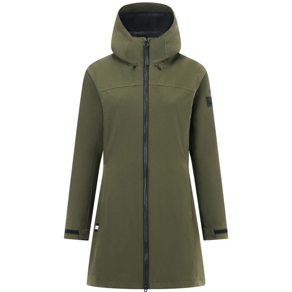 Regatta Women's Dark/Black / Denbury 3 In 1 Jacket - Khaki/ - 12 Uk - Khaki/ - 100% Recycled Polyester - Image 2