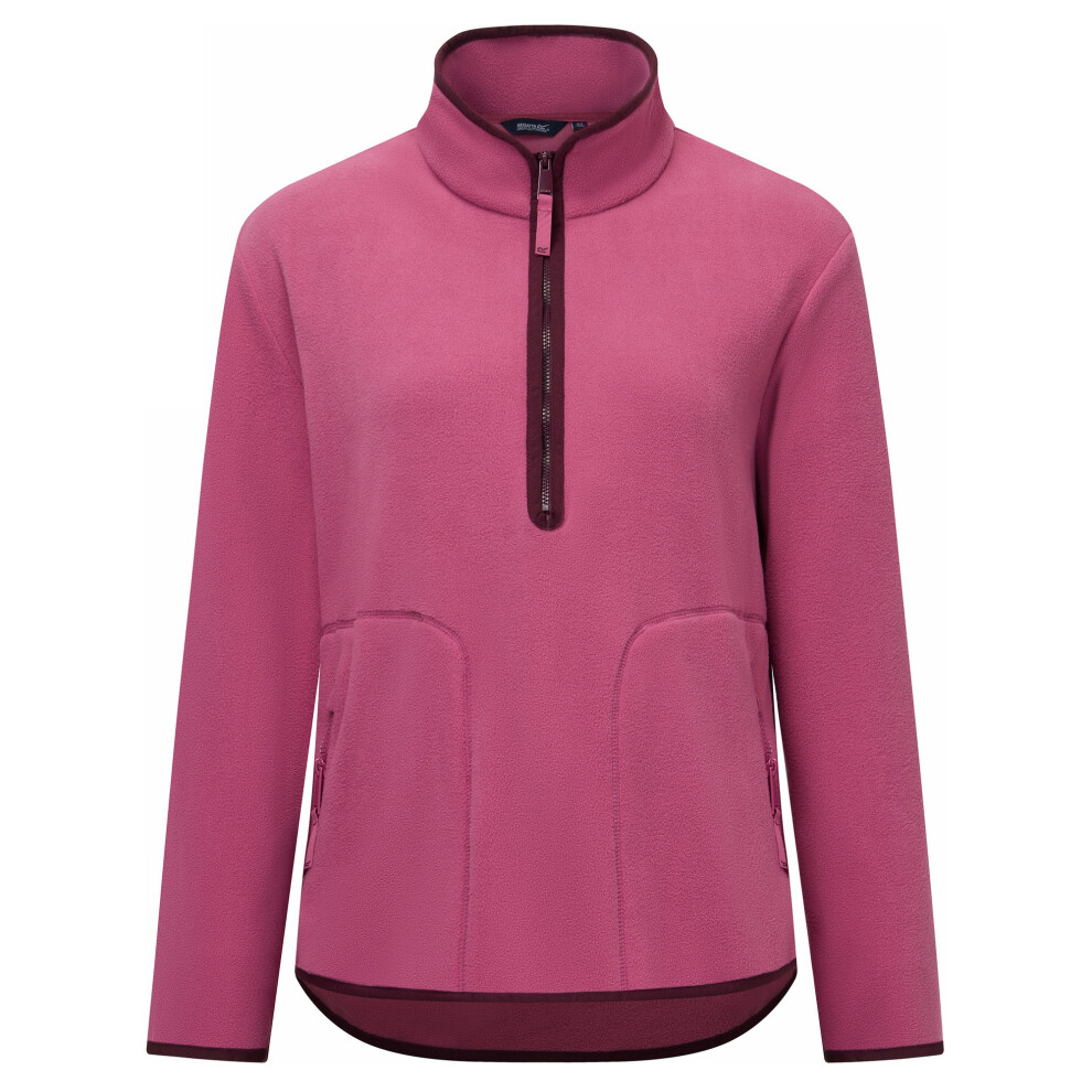 Regatta (8 Uk, Violet Fig) Womens/Ladies Frankie Half Zip Fleece