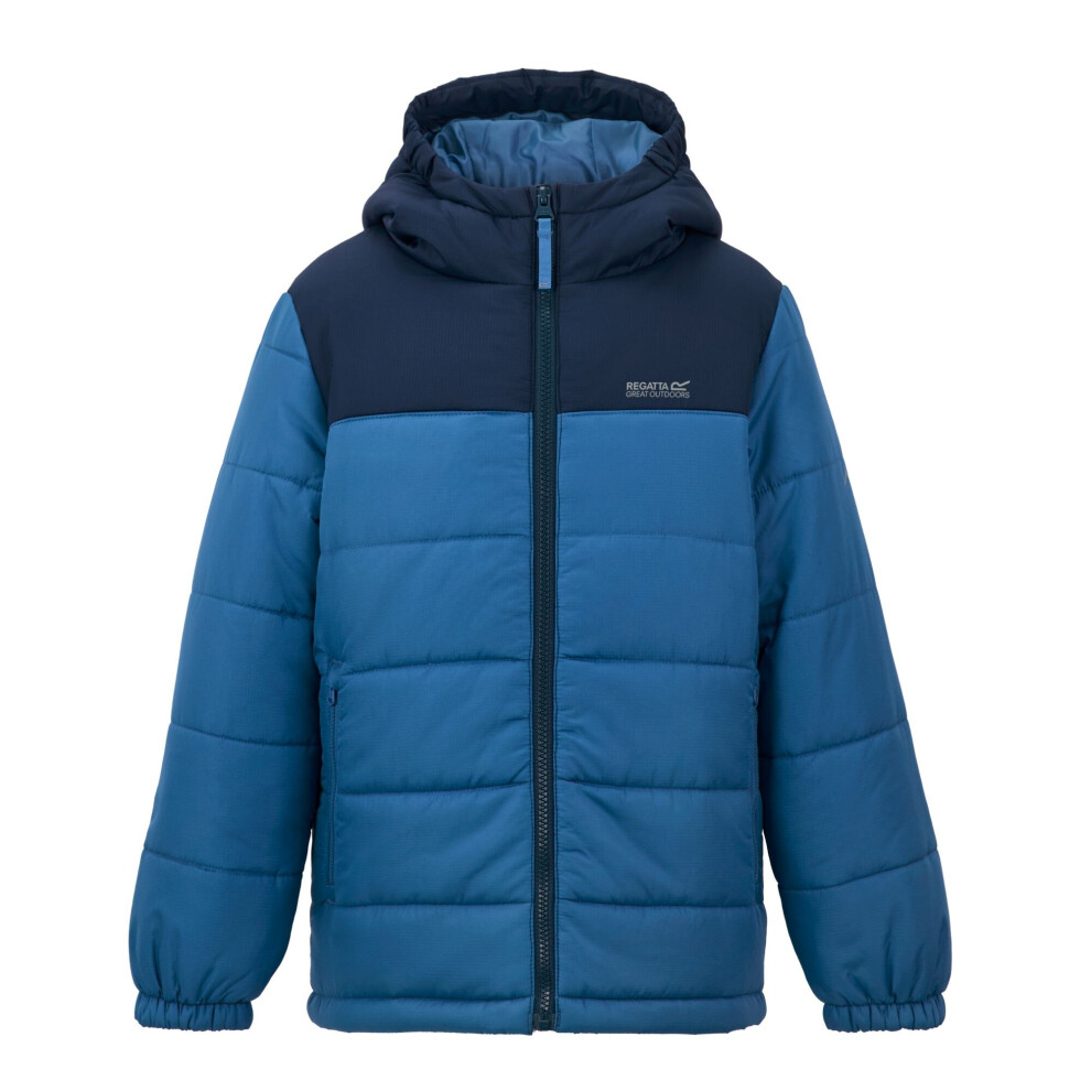 Regatta Unisex Blue Childrens/ Lofthouse Padded Jacket - Size 14 Years Kids - Image 3