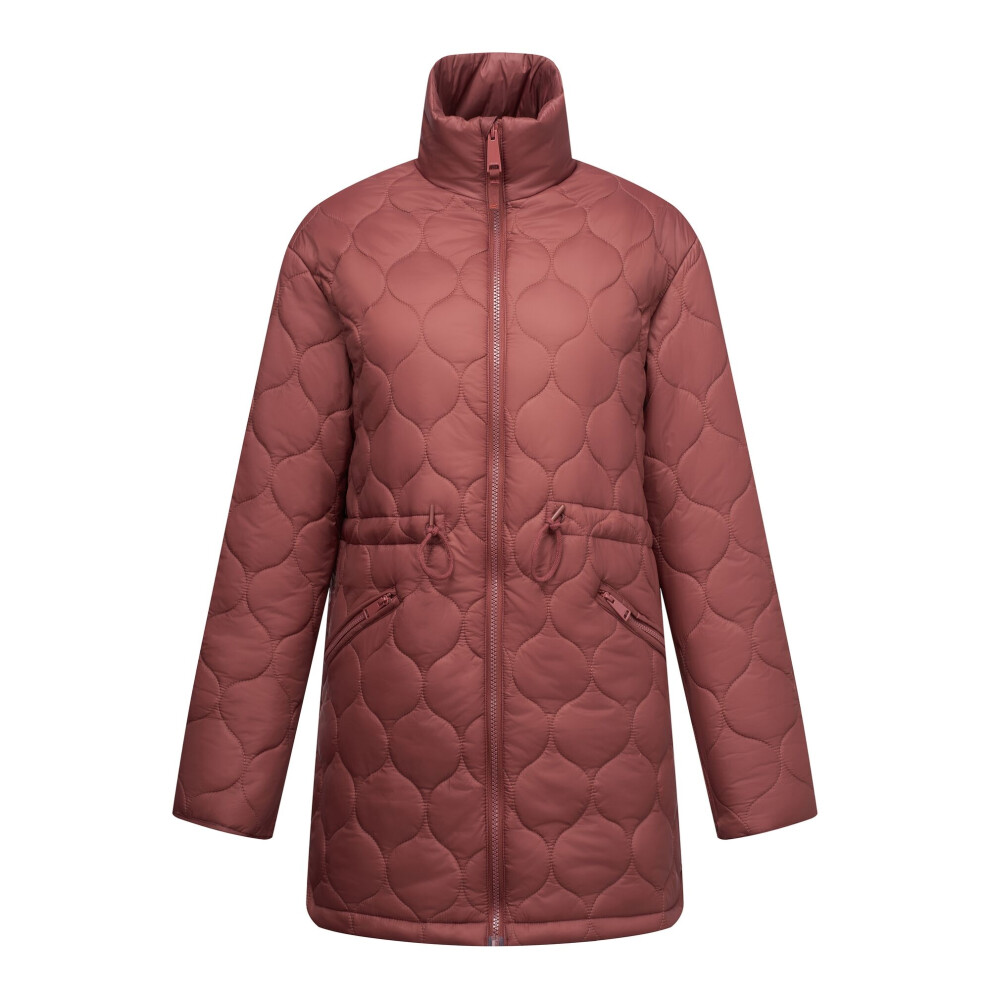Regatta Women's Dark / Gaia Quilted Jacket - Cherry - 18 Uk - Cherry - 100% Mixed - Image 2