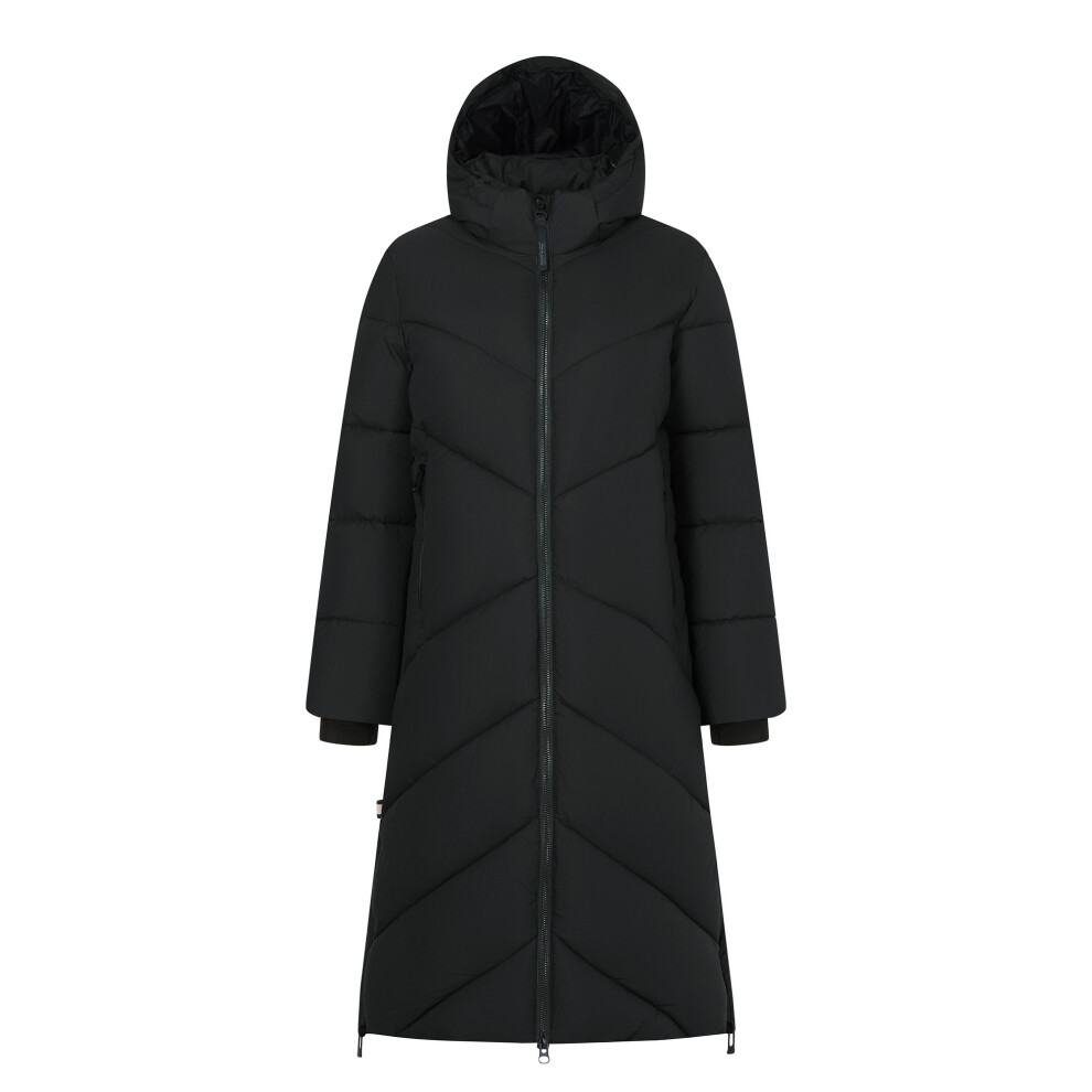 Regatta Women's Black / Merida Long Length Padded Jacket - 20 Uk - 100% Mixed - Image 2